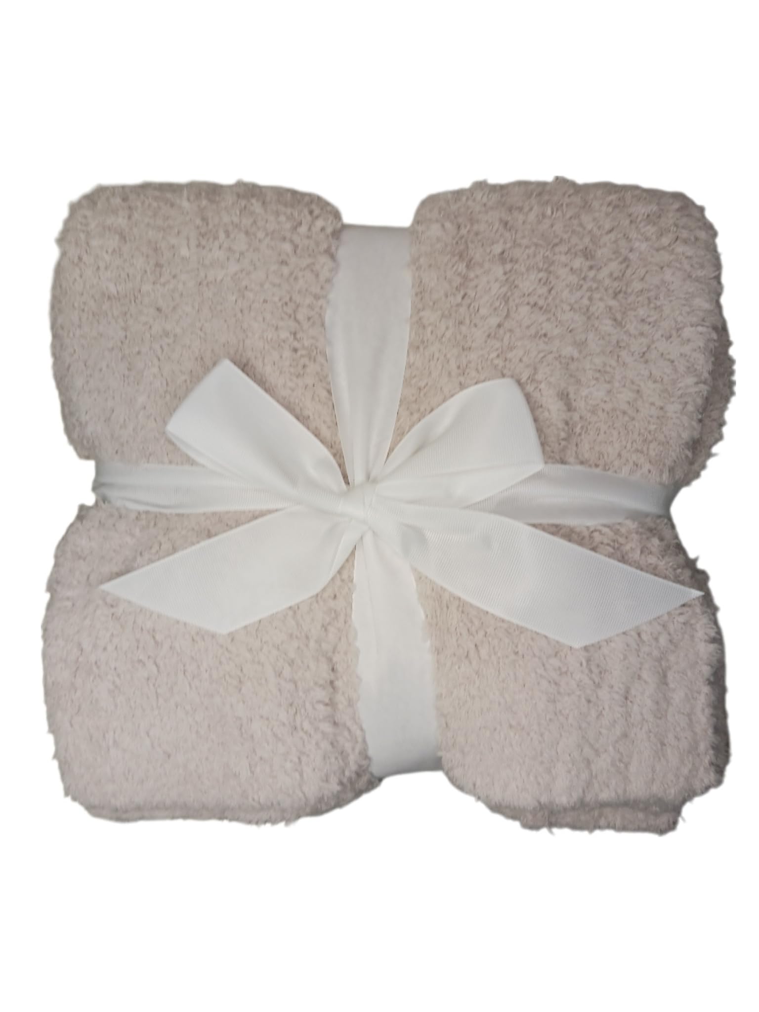 Luxurious Ultra-Soft Polyester Throw Blanket, 48 x 48 inches,Cozy and Warm