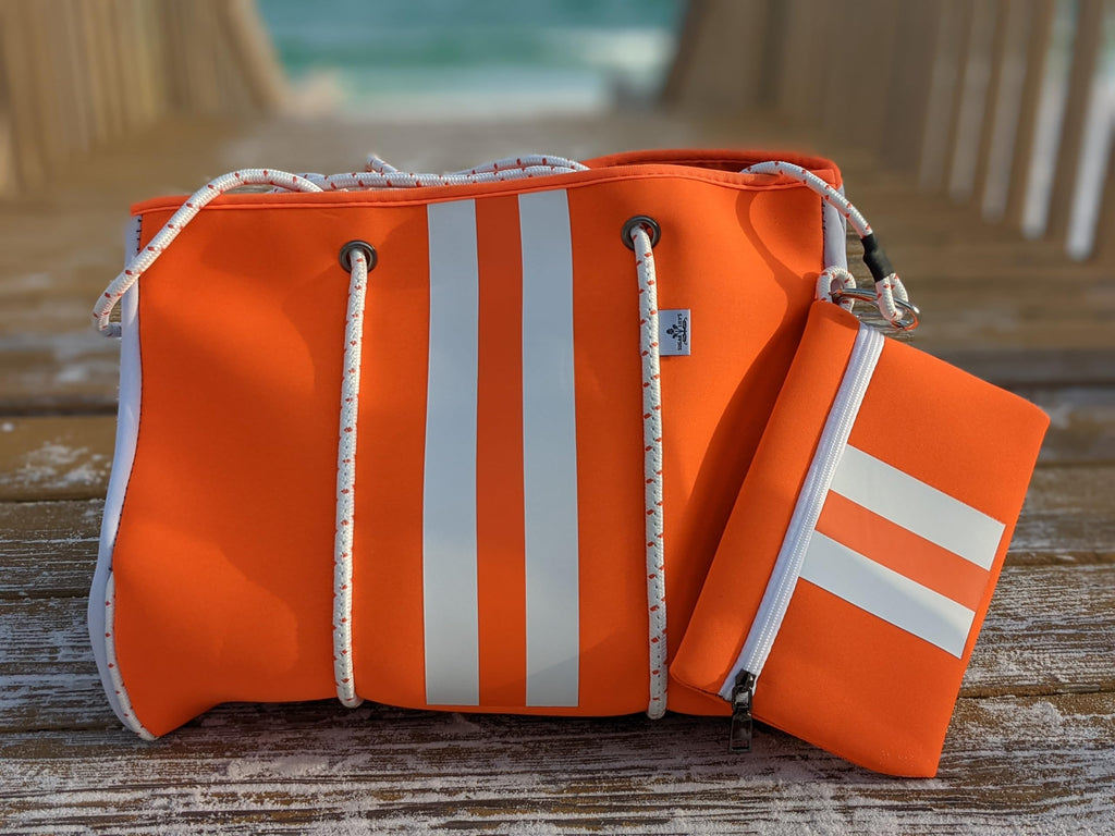 Sugar Lily's Neoprene Tote Bag, Unique Custom Colors